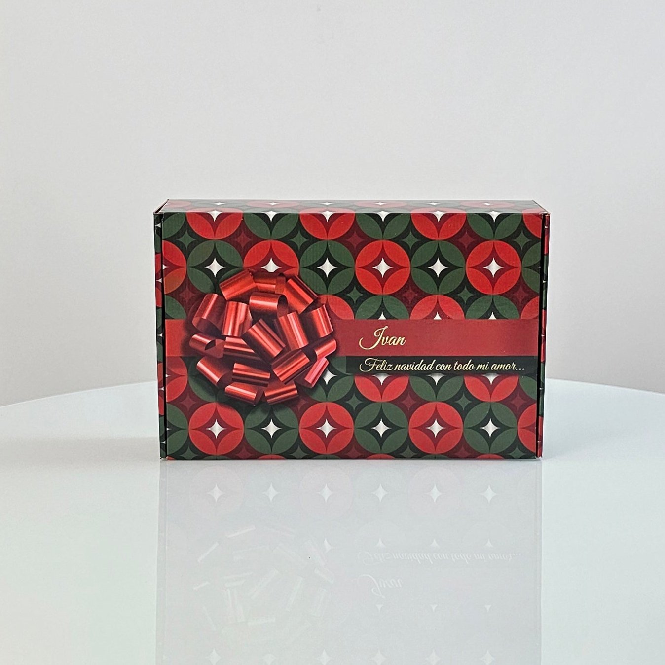 Champagne & Chocolate Jingle Bell (Acrylic Glass)