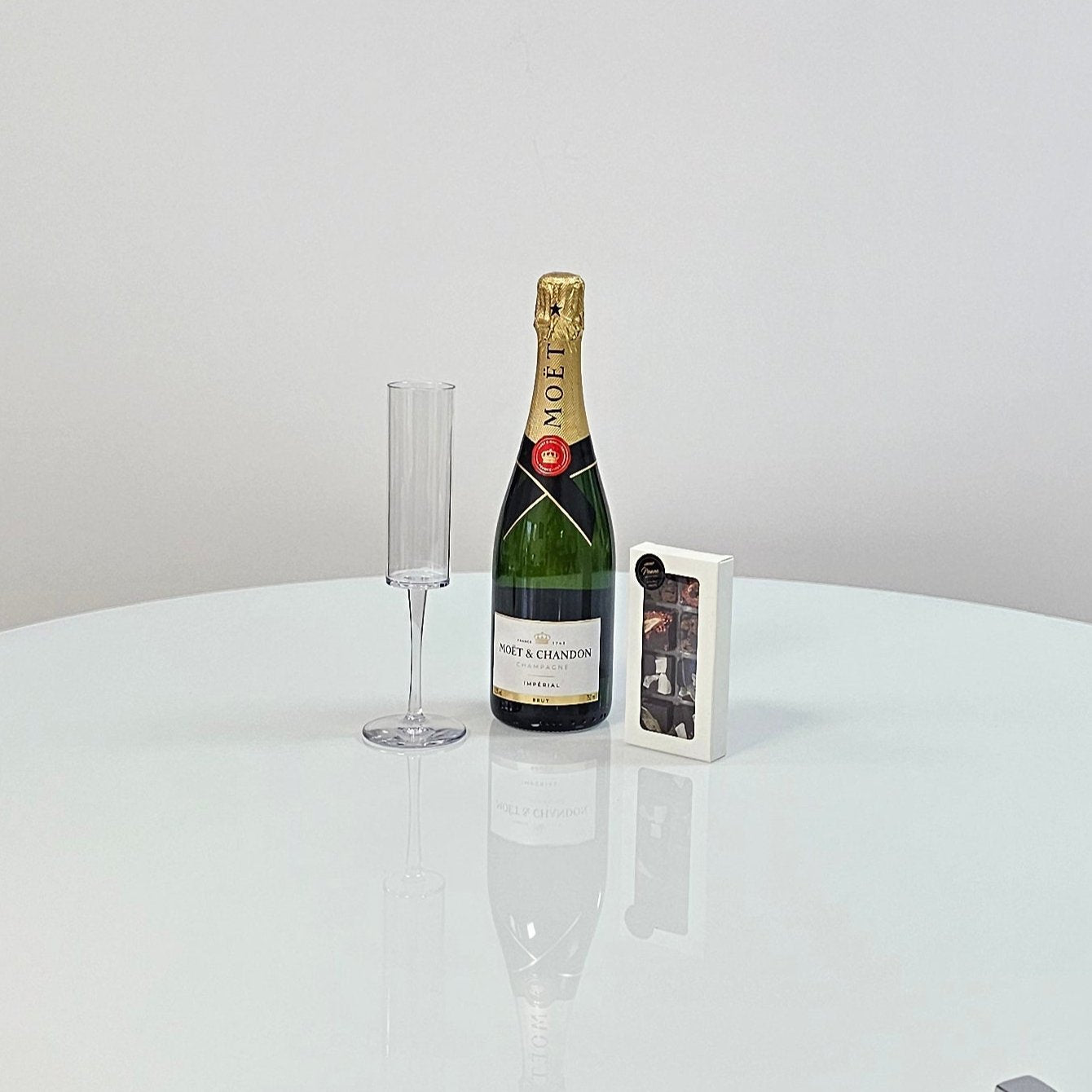 Champagne & Chocolate Jingle Bell (Acrylic Glass)