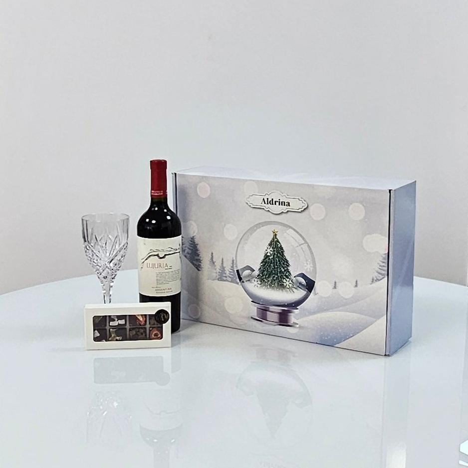 Wine & Chocolate Magic Christmas (Acrylic Glass)